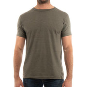 Bi-Blend Crew T-Shirt - Olive-Heather S