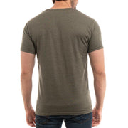 Bi-Blend Crew T-Shirt - Olive-Heather S