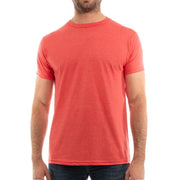 Bi-Blend Crew T-Shirt - Red-Heather S