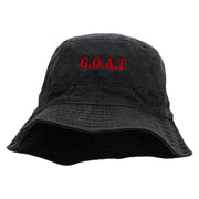 G.O.A.T Embroidered Bucket Hat