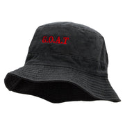 G.O.A.T Embroidered Bucket Hat