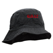 G.O.A.T Embroidered Bucket Hat