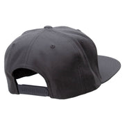 Irish Pattern Embroidered Wool Blend Prostyle Snapback - Dk-Grey OSFM