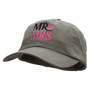 Future Mr And Mrs Embroidered Low Profile Dyed Cotton Twill Cap