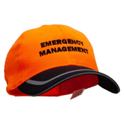 Emergency Management Embroidered Poly Twill Safety Cap