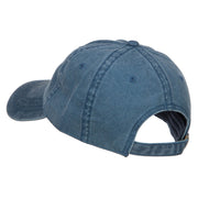 Air Force Veteran Letters Embroidered Washed Cap