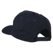 Admiral Embroidered Cotton Twill Cap