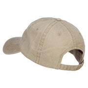 Air Force Veteran Letters Embroidered Washed Cap