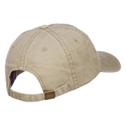 Air Force Veteran Letters Embroidered Washed Cap