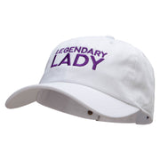 Legendary Lady Embroidered Washed Cap