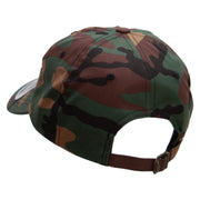 Licensed United States Navy Unstructured Low Profile 6 panel Cotton Cap - Green-Camo OSFM