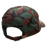 Licensed United States Navy Unstructured Low Profile 6 panel Cotton Cap - Green-Camo OSFM