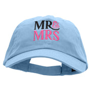 Future Mr And Mrs Embroidered Low Profile Dyed Cotton Twill Cap