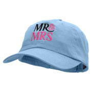 Future Mr And Mrs Embroidered Low Profile Dyed Cotton Twill Cap