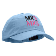 Future Mr And Mrs Embroidered Low Profile Dyed Cotton Twill Cap