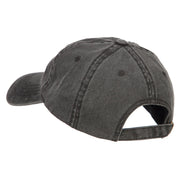 Air Force Veteran Letters Embroidered Washed Cap