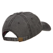 Air Force Veteran Letters Embroidered Washed Cap