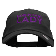 Legendary Lady Embroidered Washed Cap