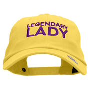 Legendary Lady Embroidered Washed Cap