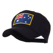 Asia Flag Embroidered Patch Cap