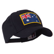 Asia Flag Embroidered Patch Cap