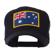 Asia Flag Embroidered Patch Cap