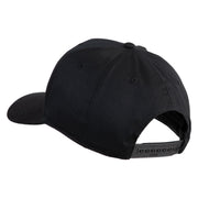 U.S. Air Force Veteran Blue Patched Solid Cotton Twill Pro Style Cap - Black OSFM