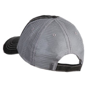 Maine State Moose Patched Low Profile Special Cotton Mesh Cap - Black OSFM