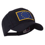 Asia Flag Embroidered Patch Cap