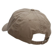 Tiny Rainbow Patched Pigment Dyed Special Cotton Cap - Olive OSFM