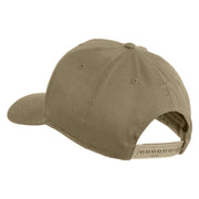 U.S. Air Force Veteran Blue Patched Solid Cotton Twill Pro Style Cap - Khaki OSFM