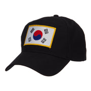 Asia Flag Embroidered Patch Cap