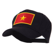 Asia Flag Embroidered Patch Cap