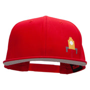 Invador Spaceship Heat Transfer Prostyle Snapback