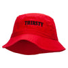 THIRSTY Embroidered Bucket Hat