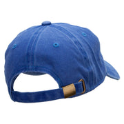 US 50 Embroidered Unstructured Cotton Cap