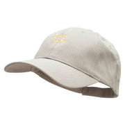 Chill Axin Embroidered New Low Profile Organic Cotton Cap - Olive OSFM