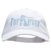 Forever Married Embroidered Deluxe Washed Twill Cap