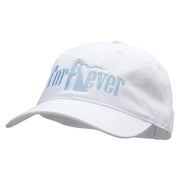 Forever Married Embroidered Deluxe Washed Twill Cap