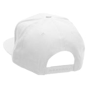 BlackSmith Embroidered Prostyle Snapback - White OSFM