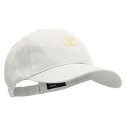 Chill Axin Embroidered New Low Profile Organic Cotton Cap - White OSFM