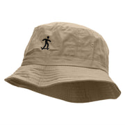 Skater Symbol Embroidered Bucket Hat