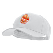 Christmas Eggs Embroidered Six Panels Pro Style Cap - White OSFM