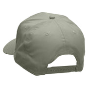 NYC Taxi Embroidered Solid Cotton Twill Pro Style Cap - Grey OSFM