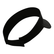 Trumpet Embroidered Cotton Twill Visor