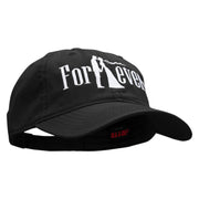 Forever Married Embroidered Deluxe Washed Twill Cap