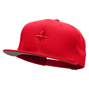 BlackSmith Embroidered Prostyle Snapback - Red OSFM