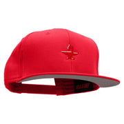 BlackSmith Embroidered Prostyle Snapback - Red OSFM