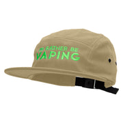 I'd Rather Be VapingEmbroidered Classic Jockey Cap