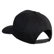 U.S. Air Force Retired Blue Patched Solid Cotton Twill Pro Style Cap - Black OSFM